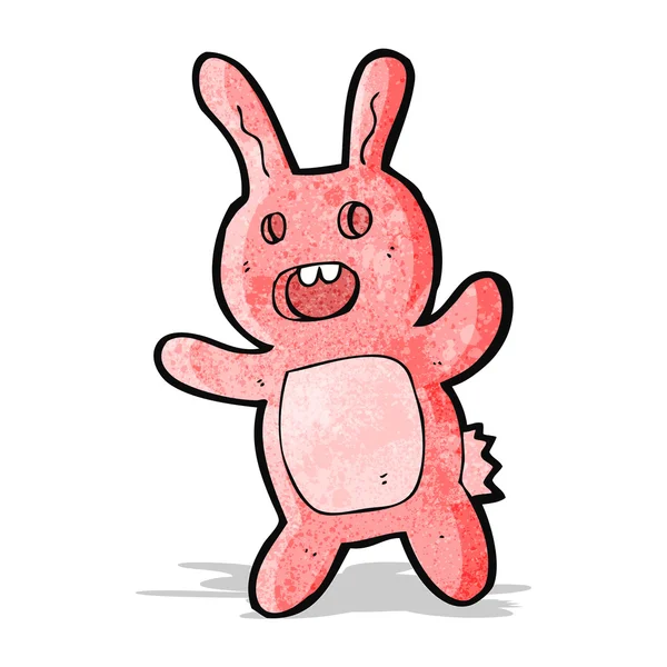 Dessin animé fantasmagorique lapin — Image vectorielle