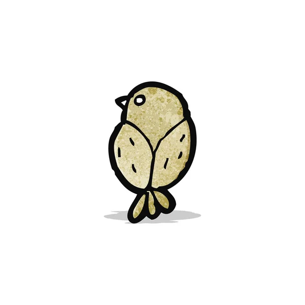 Kis madár rajzfilm — Stock Vector