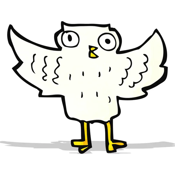 นกฮูกการ์ตูน — ภาพเวกเตอร์สต็อก