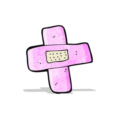 pembe yapıştırma alçı çizgi film