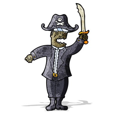 çizgi film korsan Kaptan