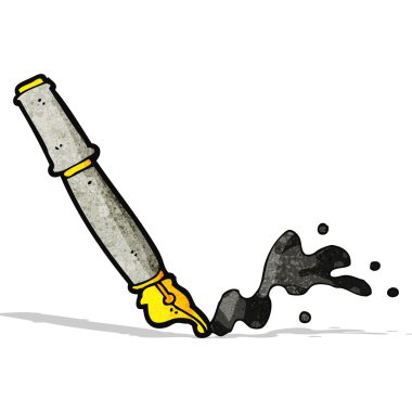 karışık dolma kalem karikatür