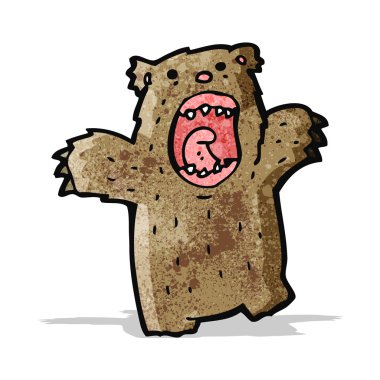 gürleyen ayı çizgi film