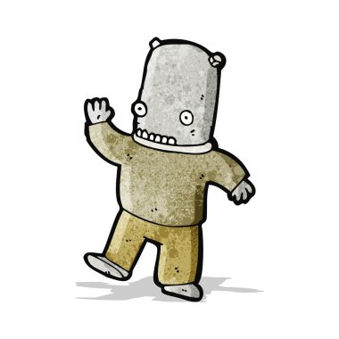 çizgi film uzay adamı