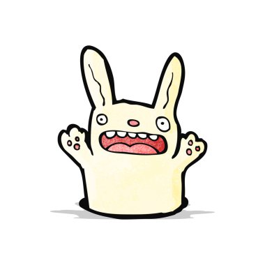 komik karikatür tavşan