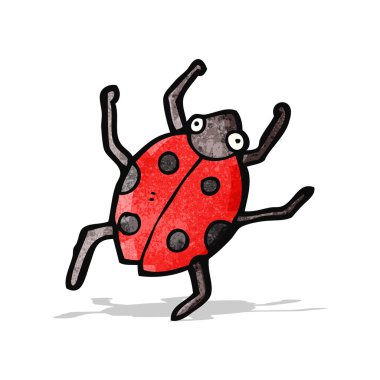 karikatür uğur böceği