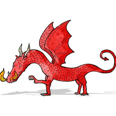karikatür dragon