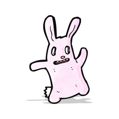 ürkütücü bunny tavşan çizgi