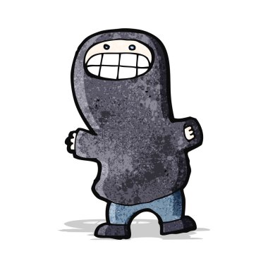 çizgi film çocuk kapüşonlu sweatshirt