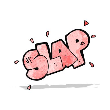 karikatür tokat sembolü