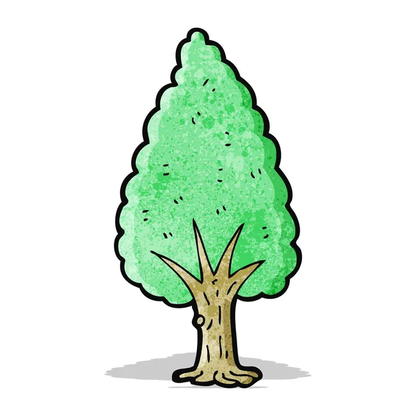 Árbol de dibujos animados — Vector de stock