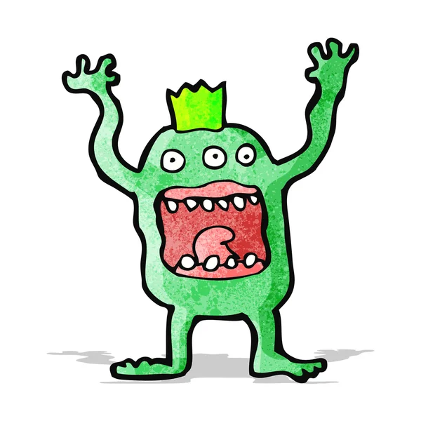 卡通外星怪物 — 图库矢量图片