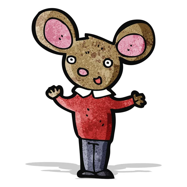 Cartoon mouse — Stock Vector