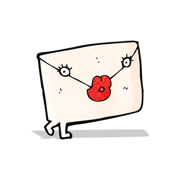 Cartoon envelop — Stockvector