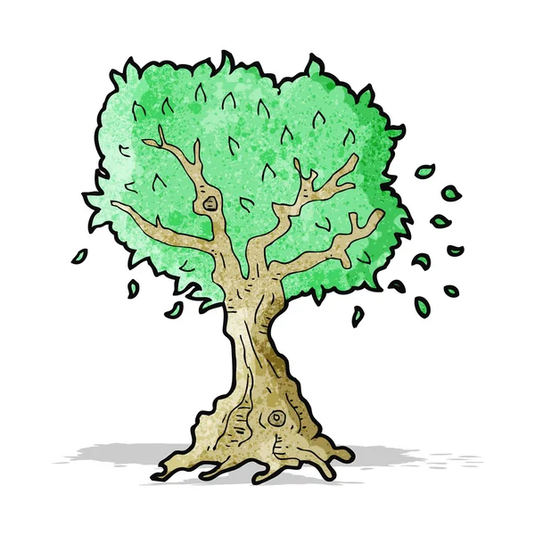 Árbol de dibujos animados — Archivo Imágenes Vectoriales