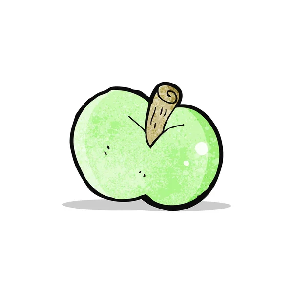 Cartoon apple — Stockvector