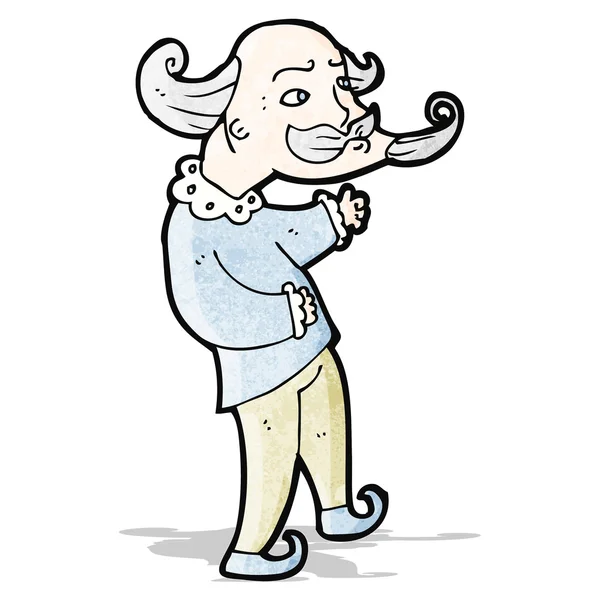 Cartoon shakespeare — Stockvector