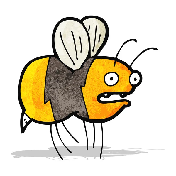 Cartoon bee — Stockvector