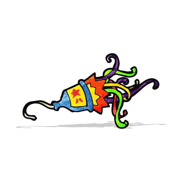 Cartoon party popper — Wektor stockowy