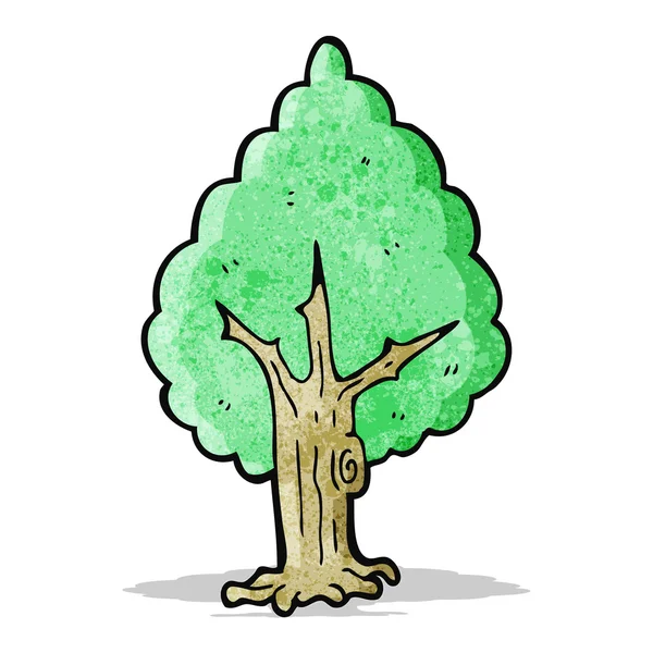 Caricature arbre — Image vectorielle