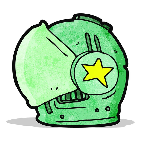Cartoon spaceman helm — Stockvector