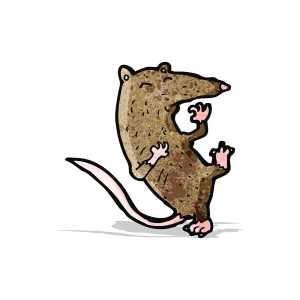 Dessin animé rat — Image vectorielle