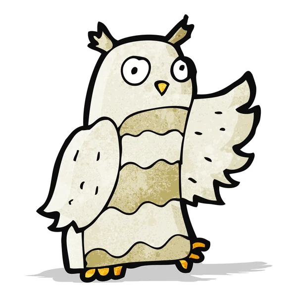 Hibou des dessins animés — Image vectorielle