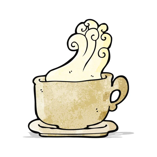 Tecknad kopp kaffe — Stock vektor