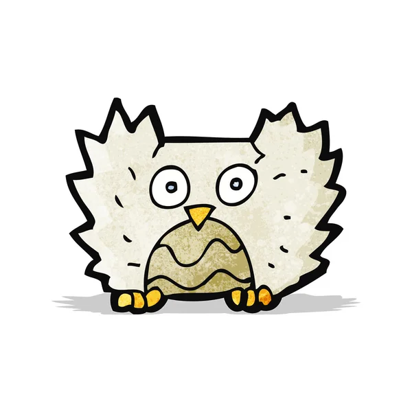 Cartoon little owl — Stock Vector