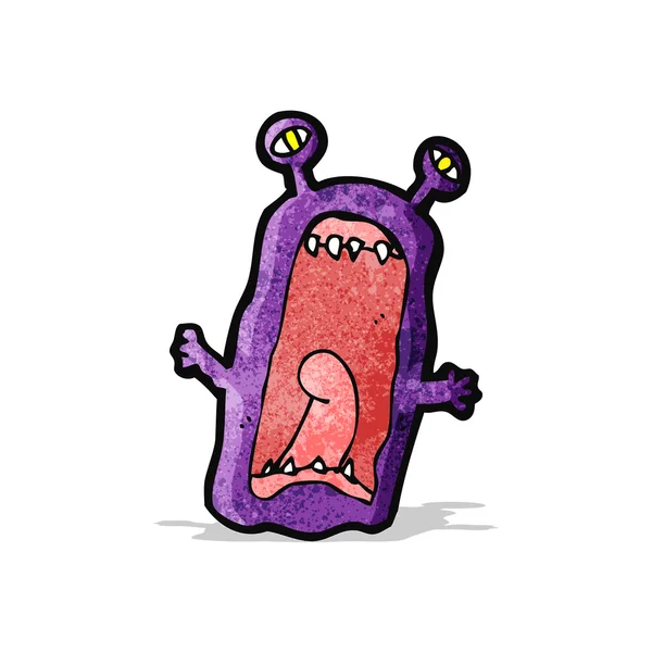 Cartoon buitenaardse monster — Stockvector