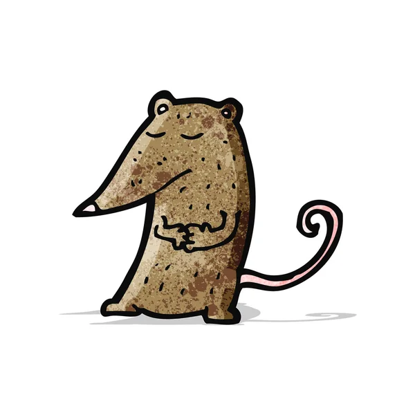 Dessin animé rat — Image vectorielle