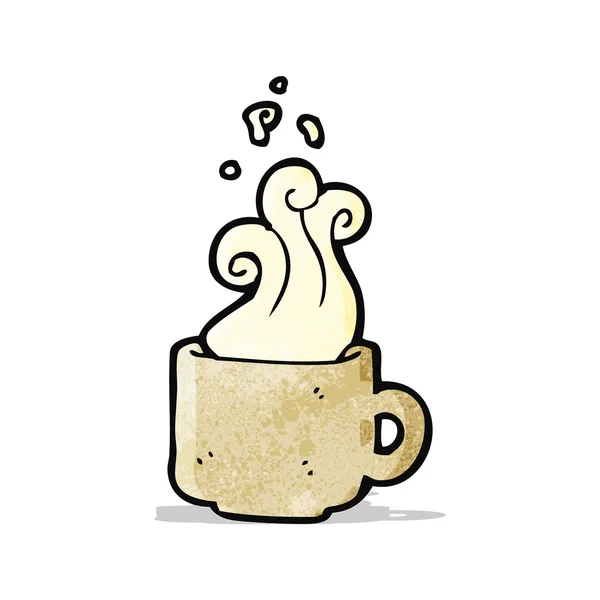 Cartoon tasse de café — Image vectorielle