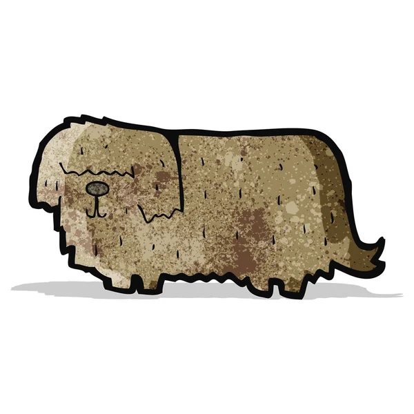 Desenhos animados cão peludo —  Vetores de Stock