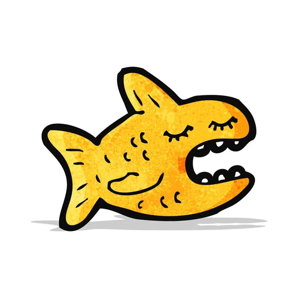 Cartoon poisson rouge — Image vectorielle