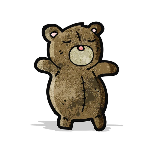 可爱的泰迪熊卡通 — 图库矢量图片
