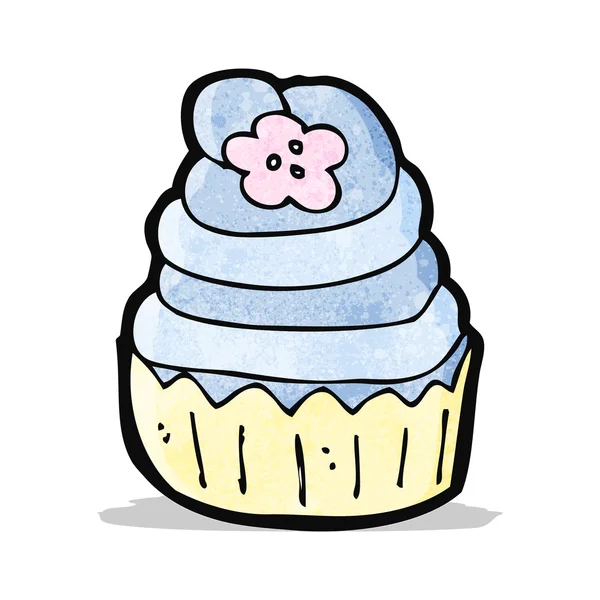 Cupcake de bande dessinée — Image vectorielle