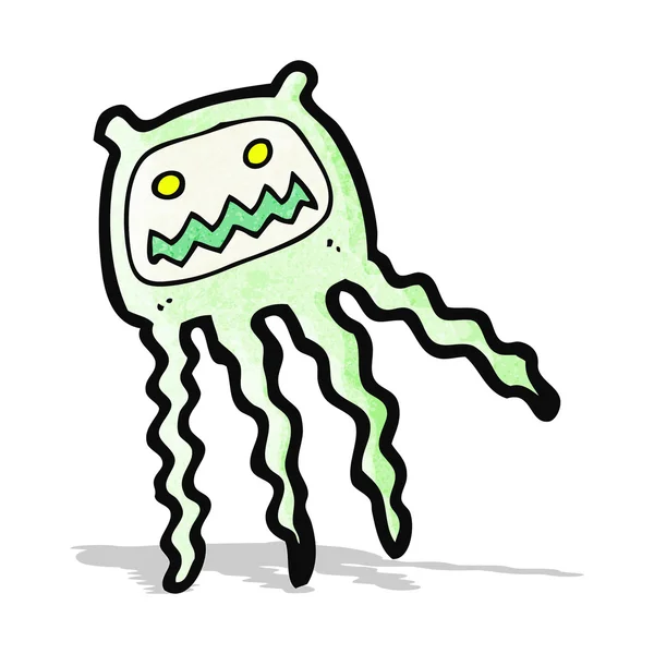 Kreslený medúzy monstrum — Stockový vektor