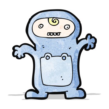 komik karikatür bebek