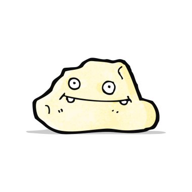 yüz taşla çizgi film