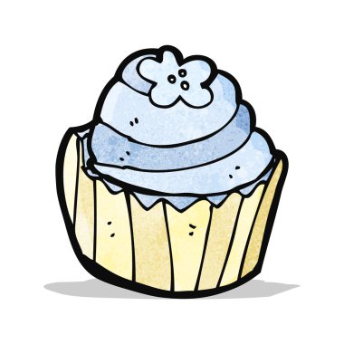 karikatür cupcake