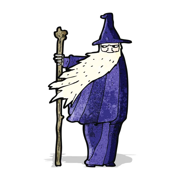 Cartoon wizard — Stock Vector