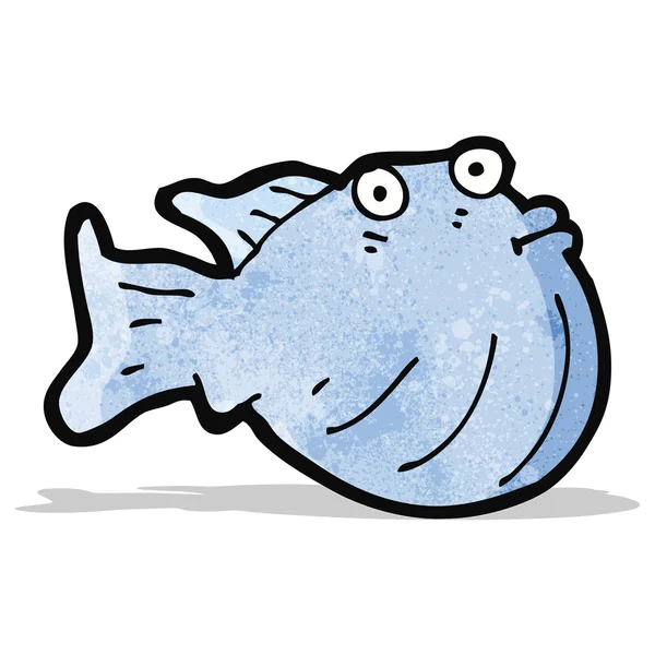 Tecknad fisk — Stock vektor