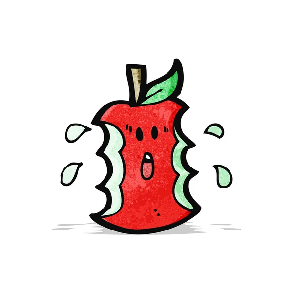 Manzana de dibujos animados — Vector de stock