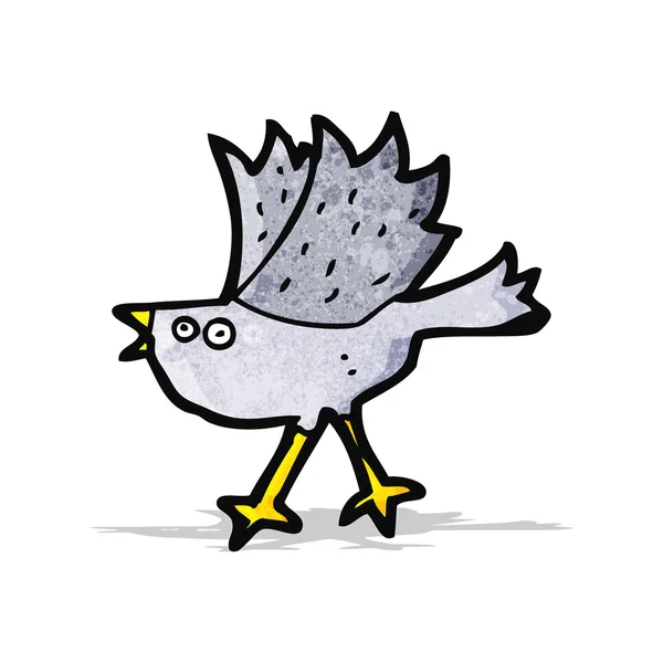 Pájaro de dibujos animados — Vector de stock