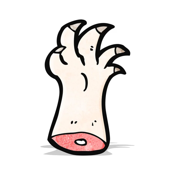 Cartoon Monster Hand — Stockvektor