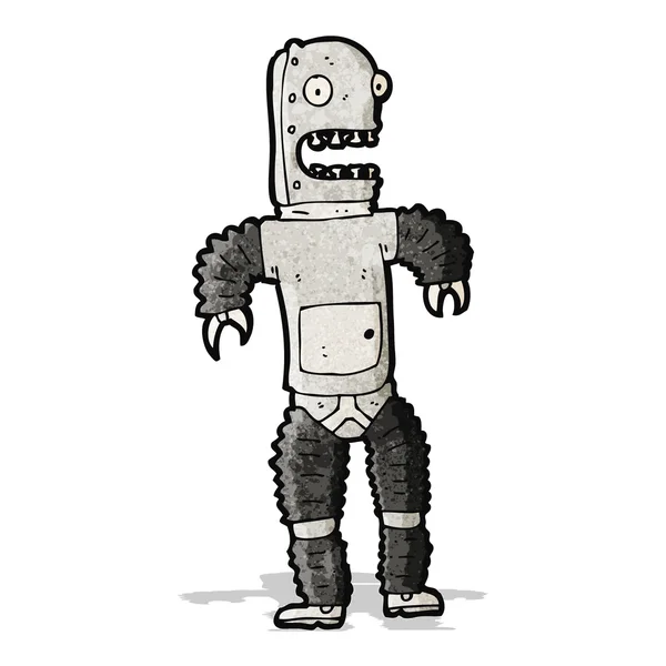 Robot de dibujos animados — Vector de stock