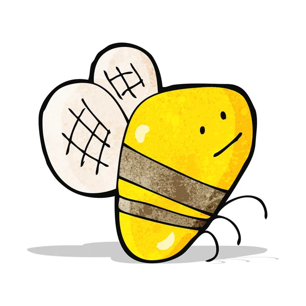 Desenho animado gordura bumble abelha — Vetor de Stock