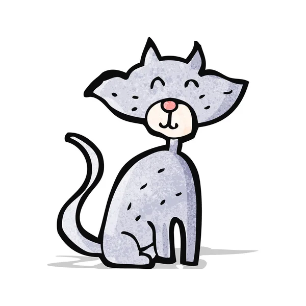 Cartoon kat — Stockvector