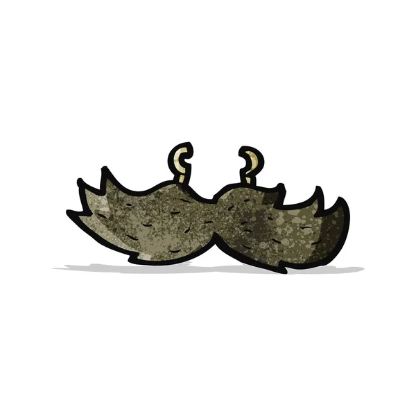 Bigode falso dos desenhos animados — Vetor de Stock