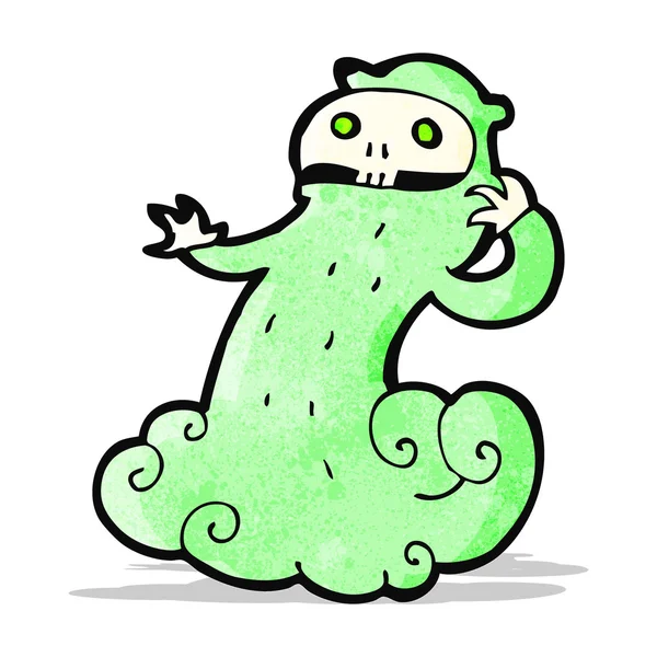 Cartoon spooky ghost — Stockvector